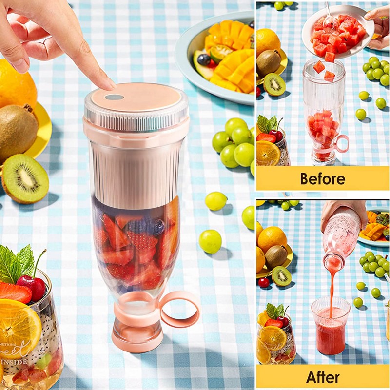 USB Rechargeable Portable Blender Juicer