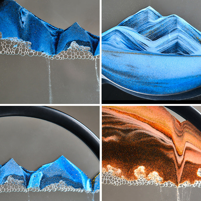 Dynamic 3D Quicksand Painting